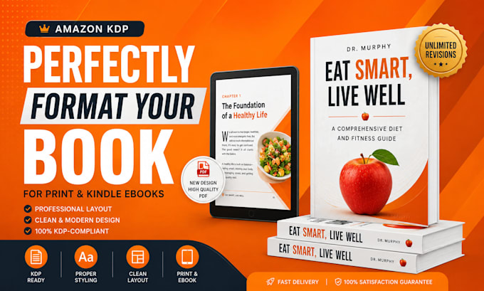 redesign your current ebook or text into a pdf with an awesome layout