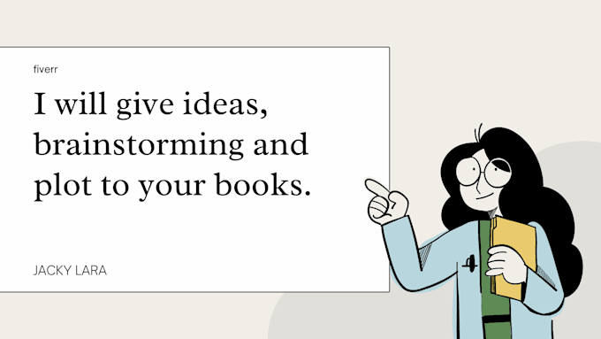 give ideas and creativity for your novel