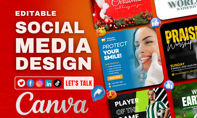 design editable canva templates and instagram posts