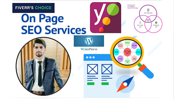 on page SEO off page and technical optimization of wordpress site