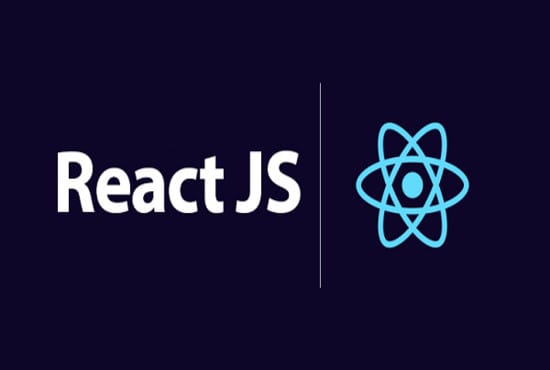 do front end web development in react js
