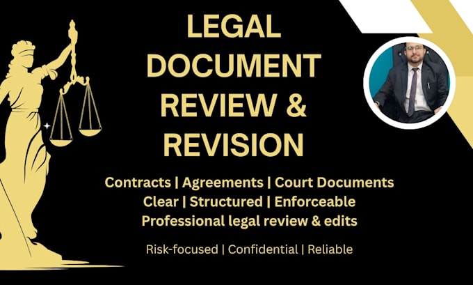 review and revise your legal contract or legal document