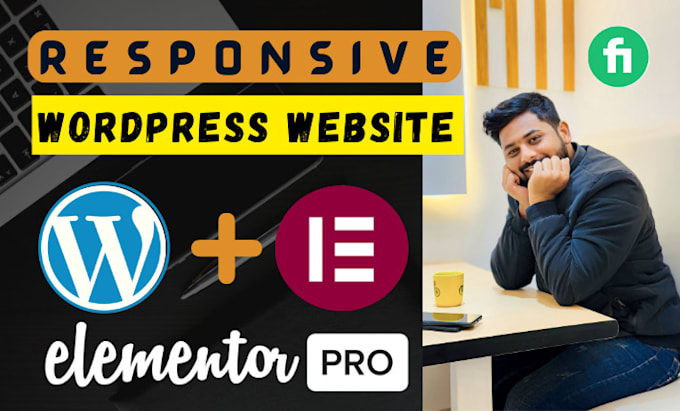 build a responsive wordpress website with elementor pro