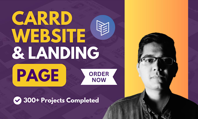 design a minimalistic carrd website for you