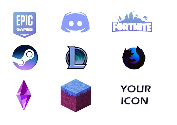 Create custom icon pack for you by Anamamber | Fiverr