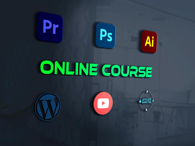 Create brand new online course for udemy, skillshare and elearning sites by  Walnut_tech | Fiverr