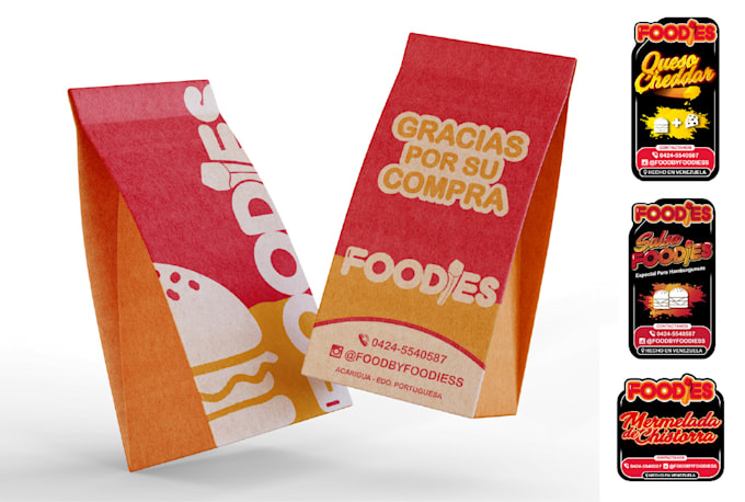 create unique and creative professional packaging and labels