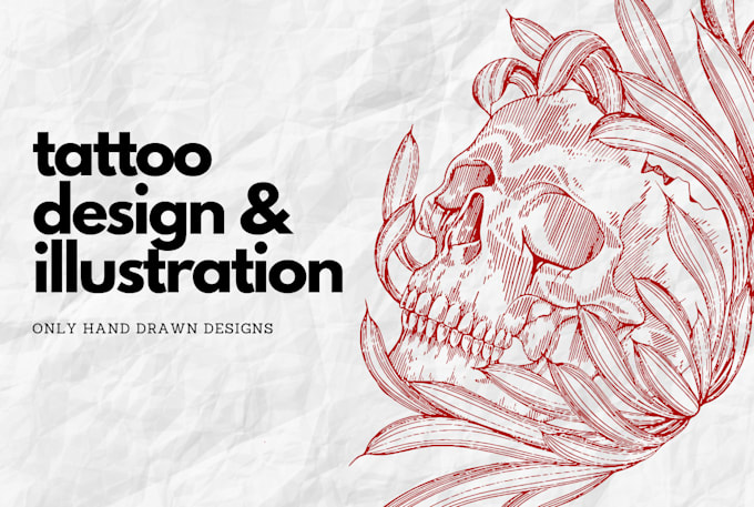 make an engraving tattoo design, engraving illustration