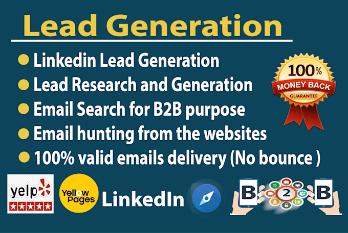 linkedin lead generation and email list building