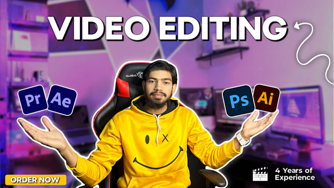 do professional video editing