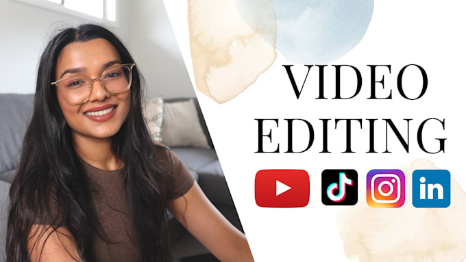 do professional and creative youtube video editing