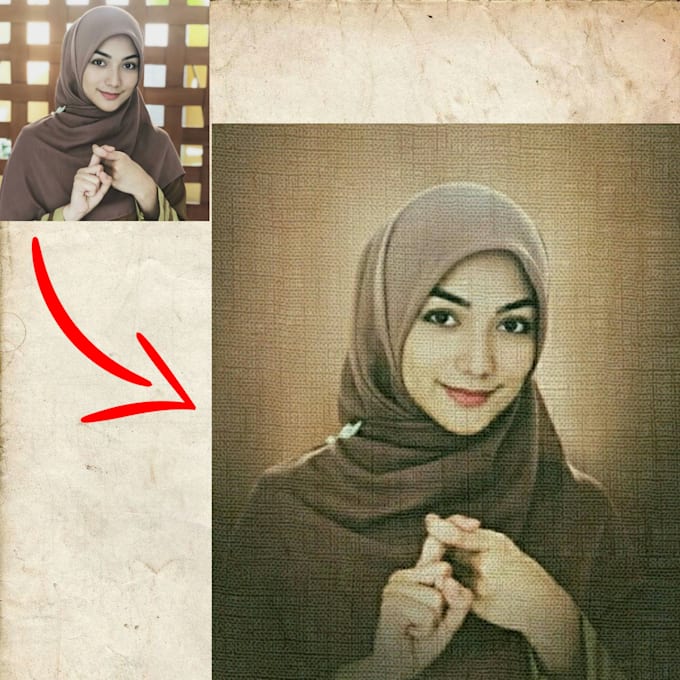 Edit photos to look like realist paintings on canvas by Edi_09 Fiverr