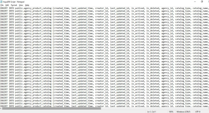 how to convert csv file into sql table