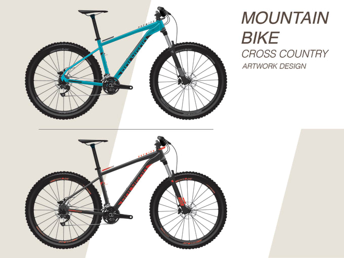 design artworks for bicycle