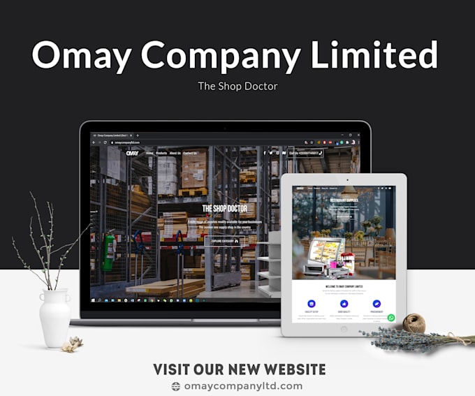 build a beautiful and clean professional website