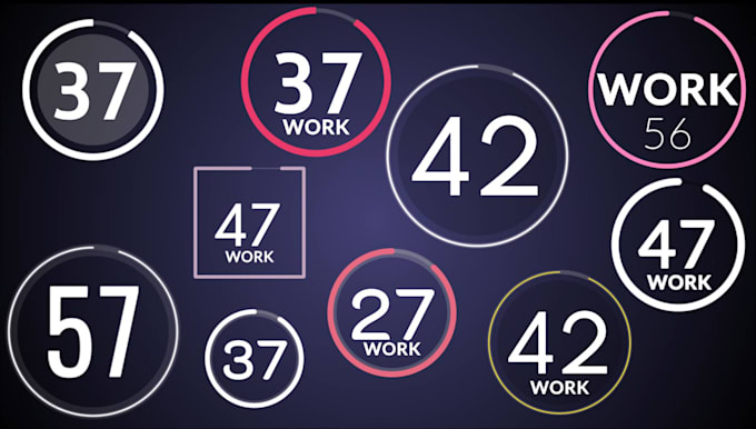 create a workout timer for your fitness video