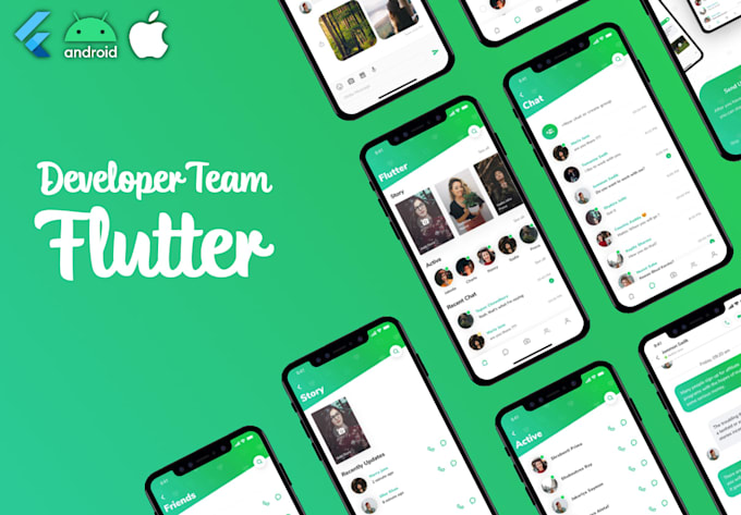 Develop your mobile app using flutter for ios and android by ...