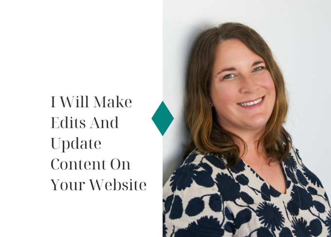 edit and update your website content