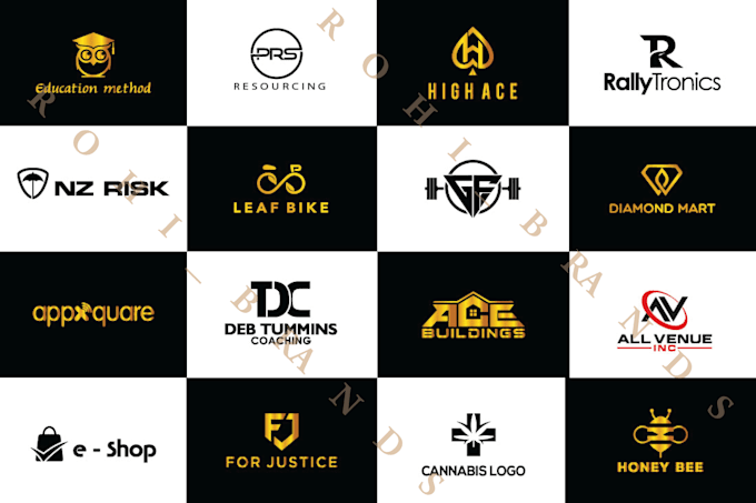 Do Versatile Luxury Minimalist Business Logo Design By Rohibrands Fiverr 0319