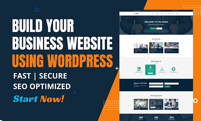 build responsive wordpress website with elementor, wordpress developer