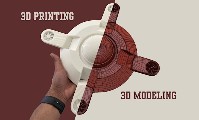 model your product for 3d printing