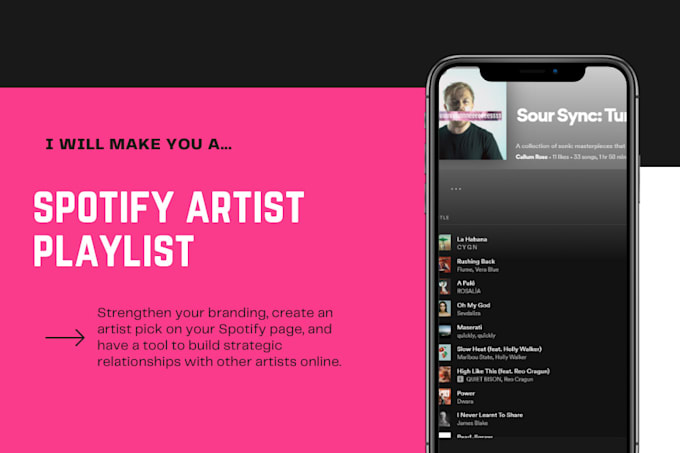 create your spotify artist playlist