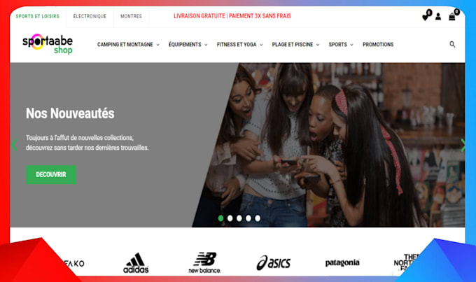 design or redesign your website