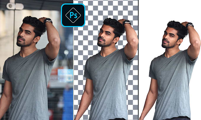 background removal image in photoshop
