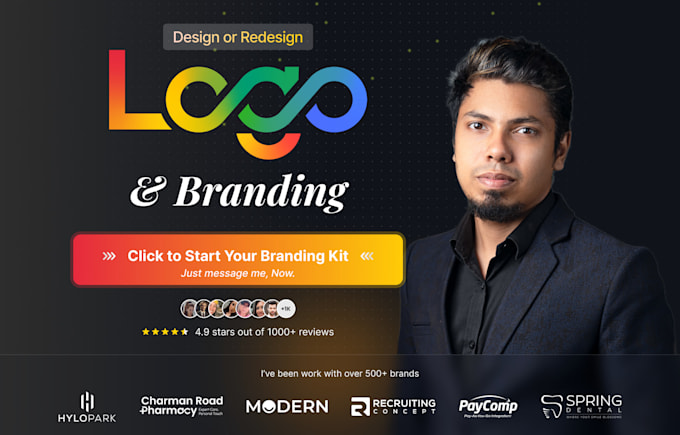 design or redesign business logo with full branding identity