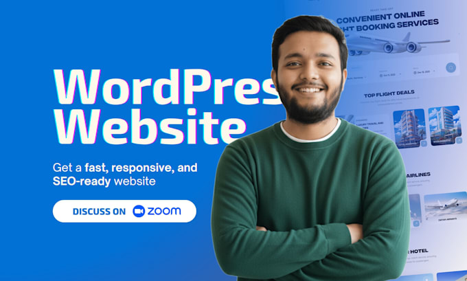 design kadence, generatepress, astra pro, avada, divi website from scratch