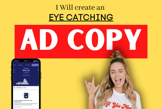 write facebook ad copy and instagram ad copy that sells