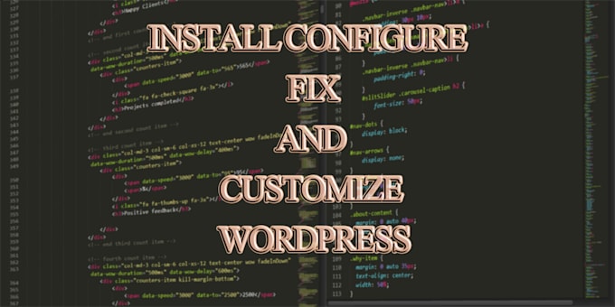 design responsive and minimalist wordpress website