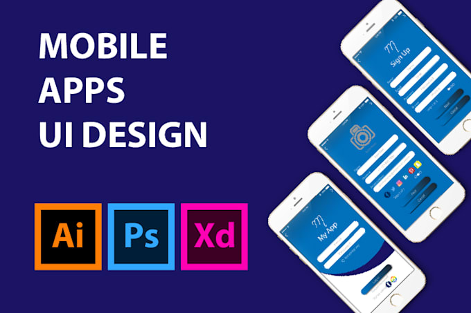 Design mobile user interface screens from sketches by Cmzsoft | Fiverr