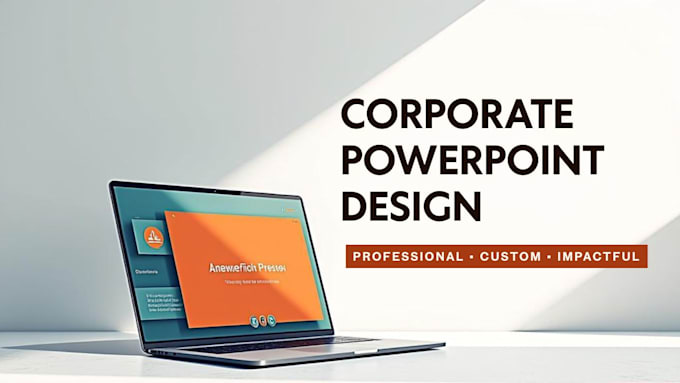 design a professional corporate powerpoint presentation