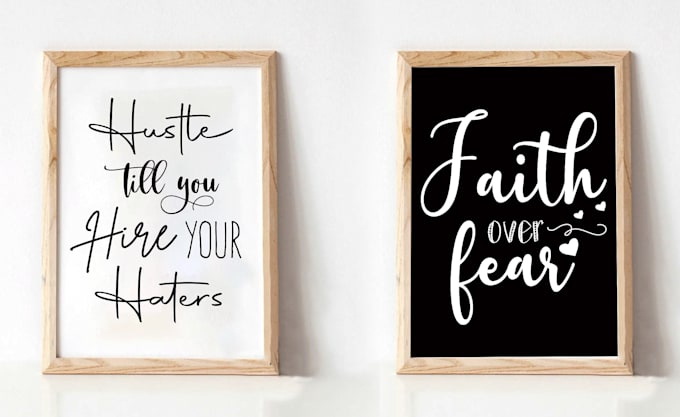 create minimalist typography art,and quote poster in 24
