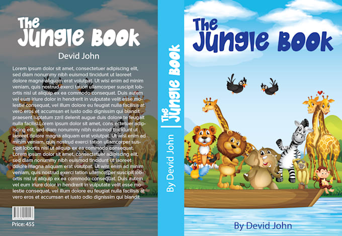 children book cover and children book illustrations