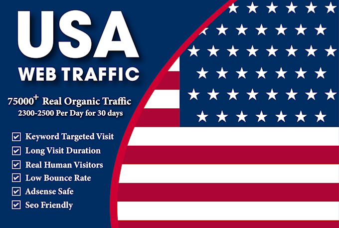 drive real organic USA web traffic