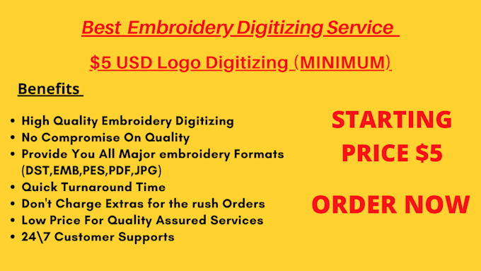 do professional embroidery digitizing into dst emb pes files