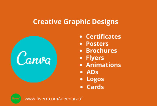 design creative posters and certificates on canva
