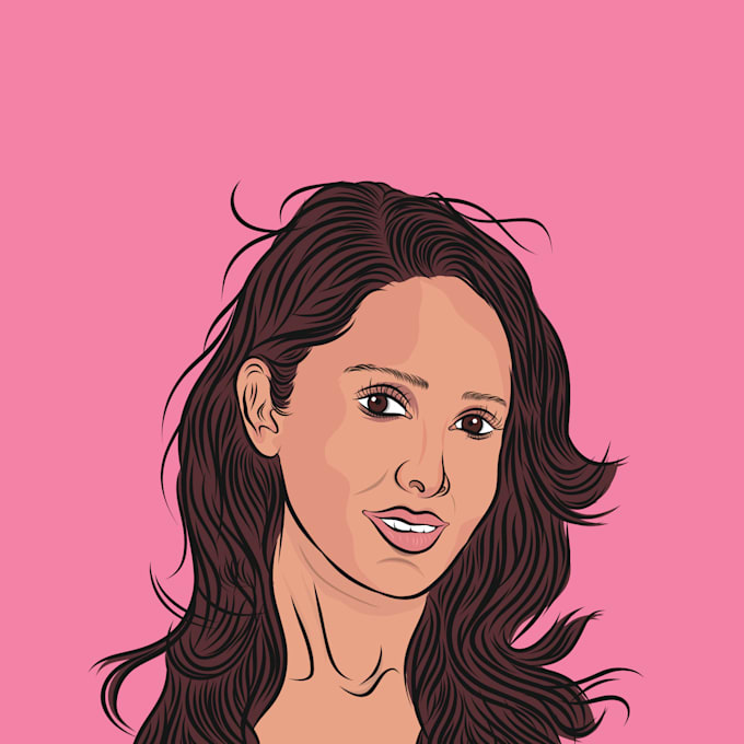 Create a digital vector art freehand by Pravinspathak Fiverr