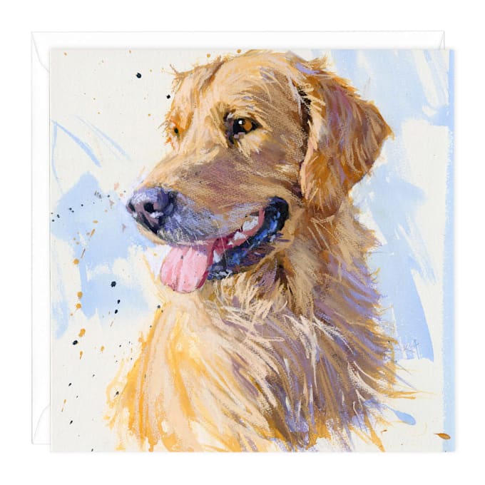 do dog portrait illustration