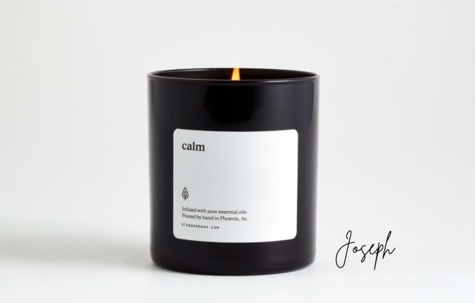 Design amazing candle label and logo by Josephmaynard93 | Fiverr