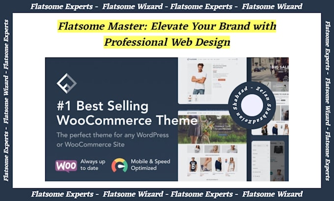 customize flatsome woocommerce website and fix issues
