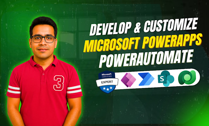 develop powerapps, power automate for workflow automation