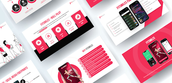design an investor pitch deck and PPT presentation