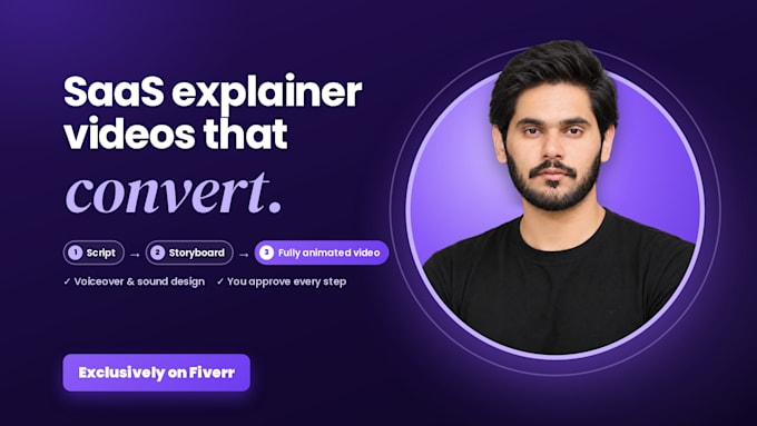 create a saas explainer video or product demo