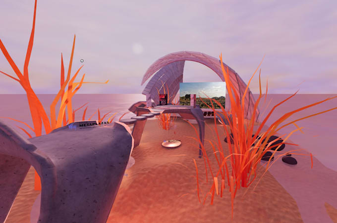 create a metaverse VR space for web