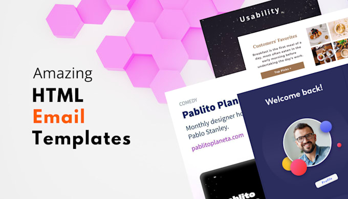 Create amazing html email template for marketing by Designs_dilip | Fiverr