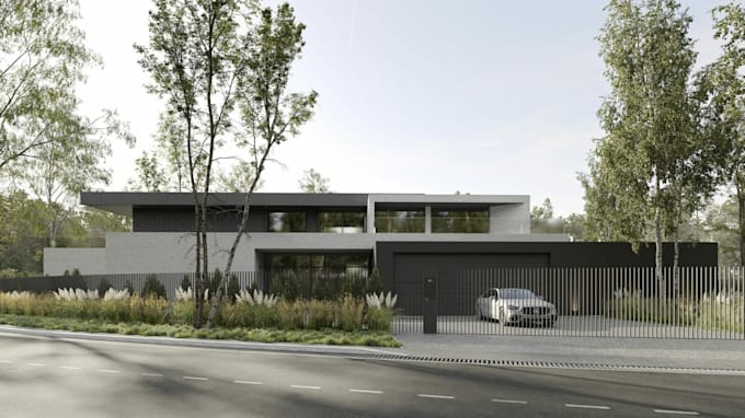 create architectural rendering 3d image visualization