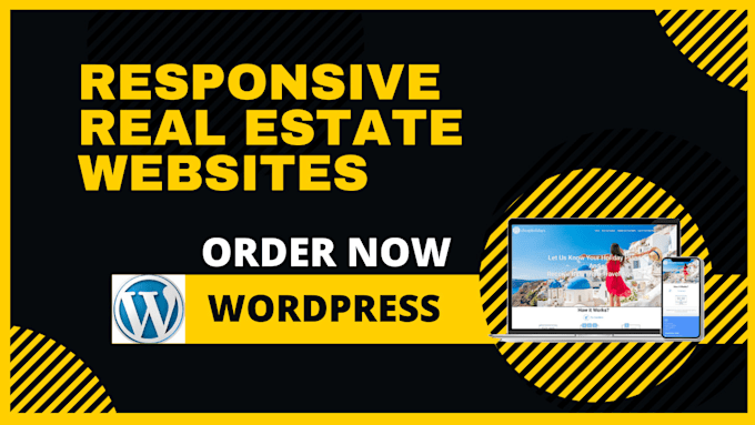 make a modern real estate website in wordpress